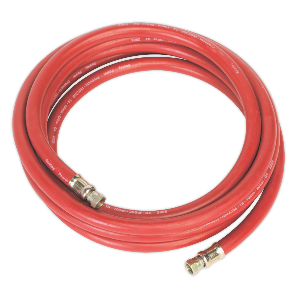 Sealey AHC538 5m x â€šÃ Ã¶âˆšÃ¢âˆšÃ„âˆšâˆ«10mm Air Hose with 1/4"BSP Unions