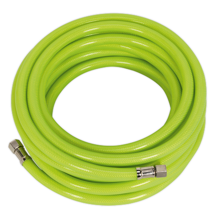 Sealey AHFC10 10m x â€šÃ Ã¶âˆšÃ¢âˆšÃ„âˆšâˆ«8mm High-Visibility Air Hose with 1/4"BSP Unions