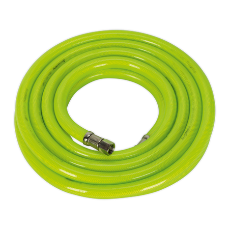Sealey AHFC538 5m x â€šÃ Ã¶âˆšÃ¢âˆšÃ„âˆšâˆ«10mm High-Visibility Air Hose with 1/4"BSP Unions
