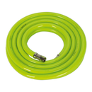 Sealey AHFC538 5m x √ÉÀú10mm High-Visibility Air Hose with 1/4"BSP Unions