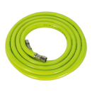 Sealey AHFC5 5m x √ÉÀú8mm High-Visibility Air Hose with 1/4"BSP Unions