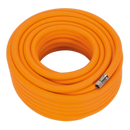 Sealey AHHC2038 20m x √ÉÀú10mm High-Visibility Hybrid Air Hose with 1/4"BSP Unions
