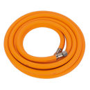 Sealey AHHC5 5m x √ÉÀú8mm High-Visibility Hybrid Air Hose with 1/4"BSP Unions