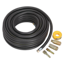 Sealey AHK01 15m x 8mm Air Hose Kit with Connectors