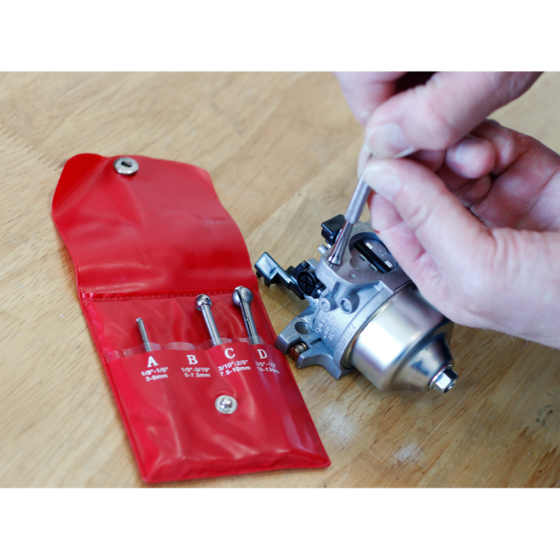Sealey AK10116 4pc Small Hole Gauge Set