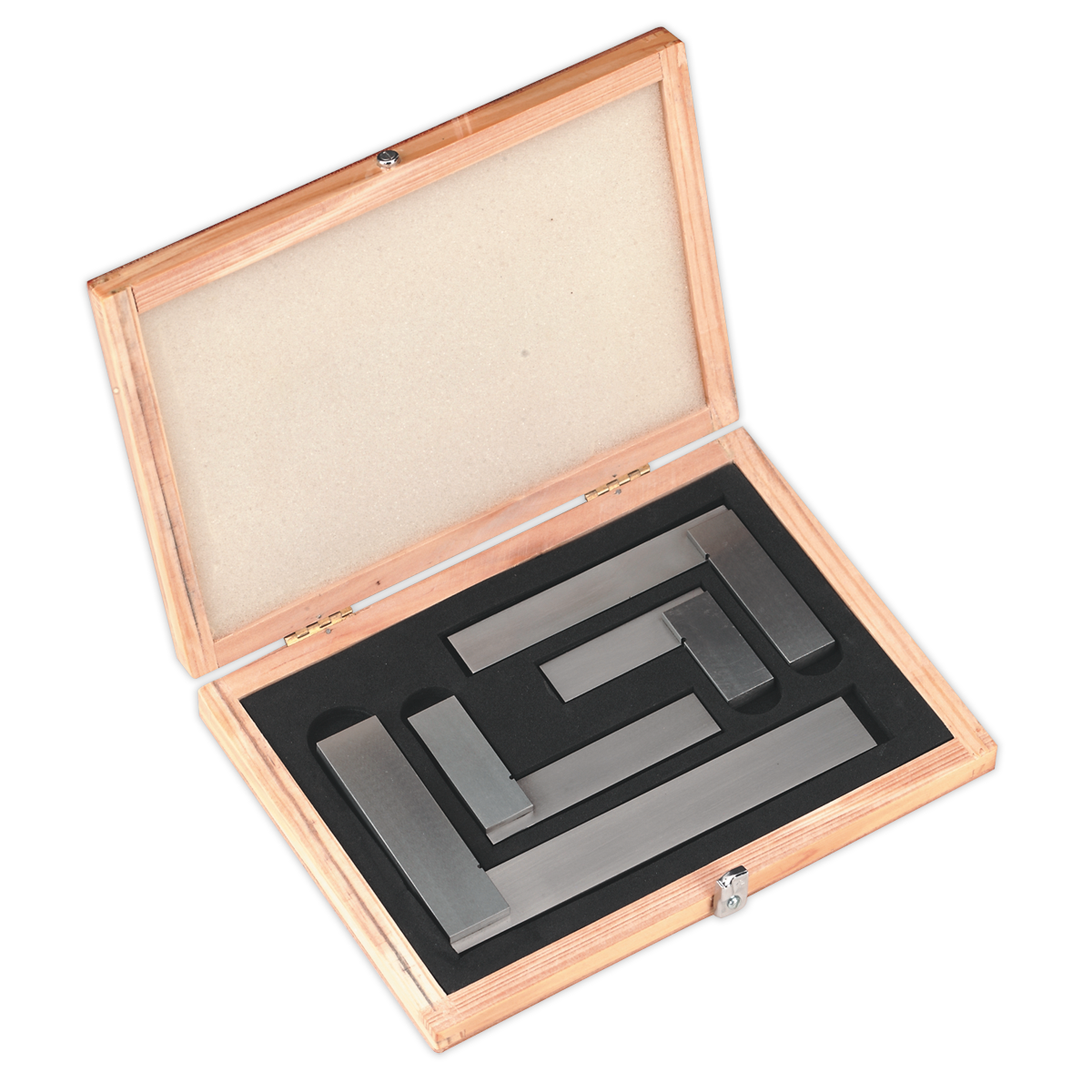 Sealey AK11000 4pc Precision Steel Square Set