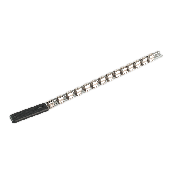 Sealey AK1214 1/2"Sq Drive Socket Retaining Rail with 14 Clips