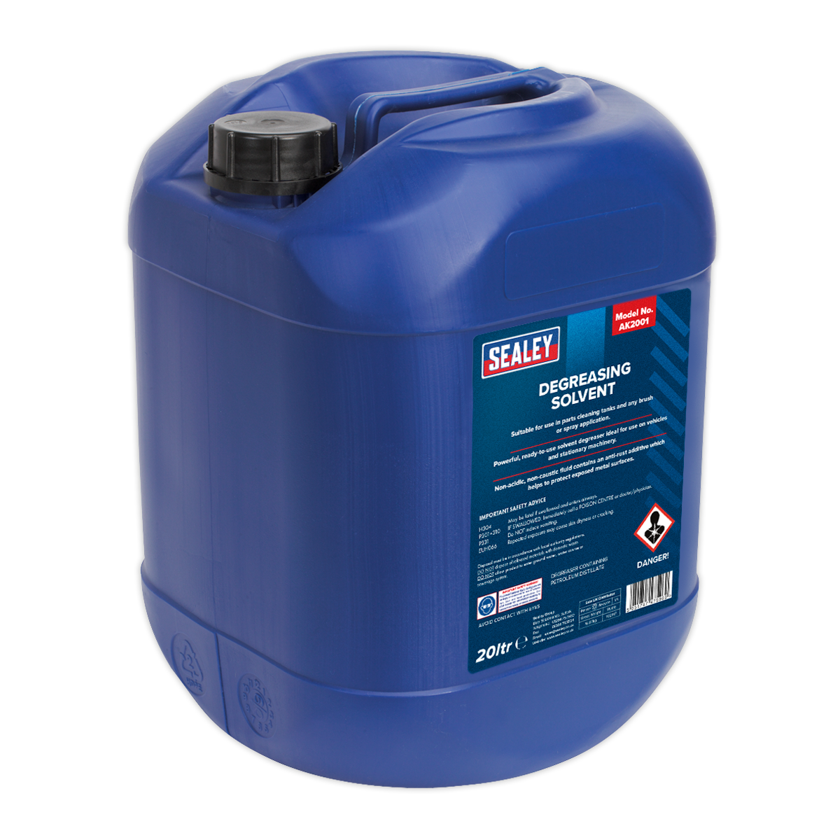 Sealey AK2001 20L Degreasing Solvent
