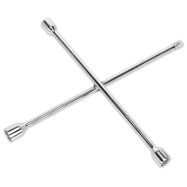 Sealey AK2096 1/2"Sq Drive Extra-Long 4-Way Wheel Brace