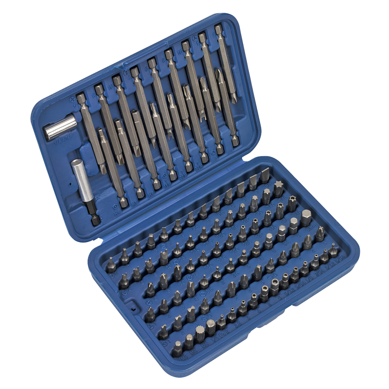 Sealey AK2099 99pc Long & Short Power Tool/Security Bit Set