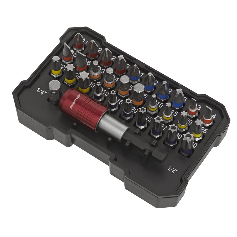 Sealey AK2110 Colour-Coded Bit Set 32pc