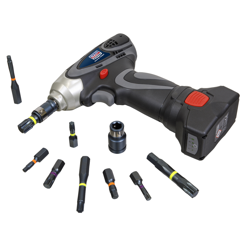 Sealey AK21901 42pc 3/8" & 1/2"Sq Drive Impact TRX-Star*/Hex/Spline Bit Set
