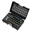 Sealey AK21902 28pc 3/8" & 1/2"Sq Drive Impact TRX-Star*/Hex/Spline Bit Set