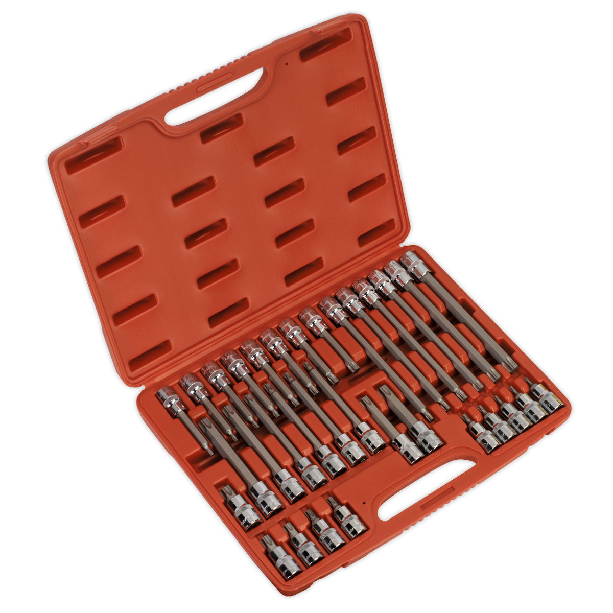 Sealey AK2194 32pc 1/2"Sq Drive TRX-Star* Socket Bit Set
