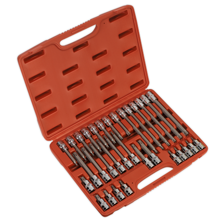 Sealey AK2194 32pc 1/2"Sq Drive TRX-Star* Socket Bit Set