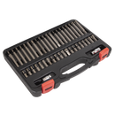 Sealey AK21942P 42pc 3/8" & 1/2"Sq Drive TRX-Star*/Hex/Spline Bit Set