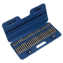 Sealey AK21956 56pc 3/8" & 1/2"Sq Drive Security TRX-Star*/Hex/ Ribe/Spline Bit Set
