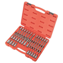 Sealey AK2196 30pc 1/2"Sq Drive Hex Socket Bit Set