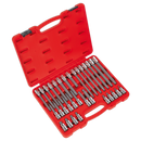 Sealey AK2198 32pc 1/2"Sq Drive Ribe Socket Bit Set