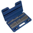 Sealey APCOMBOBBTK57 15 Drawer Topchest & Rollcab Combination with Ball-Bearing Slides & 147pc Tool Kit