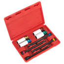 Sealey AK2243 8pc 1/2"Sq Drive Torque Stick & Alloy Wheel Impact Socket Set