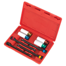 Sealey AK2243 8pc 1/2"Sq Drive Torque Stick & Alloy Wheel Impact Socket Set