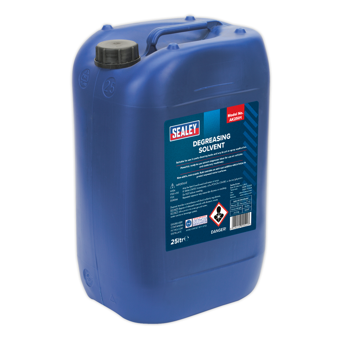 Sealey AK2501 25L Degreasing Solvent