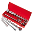 Sealey AK2597 17pc 3/4"Sq Drive Socket Set