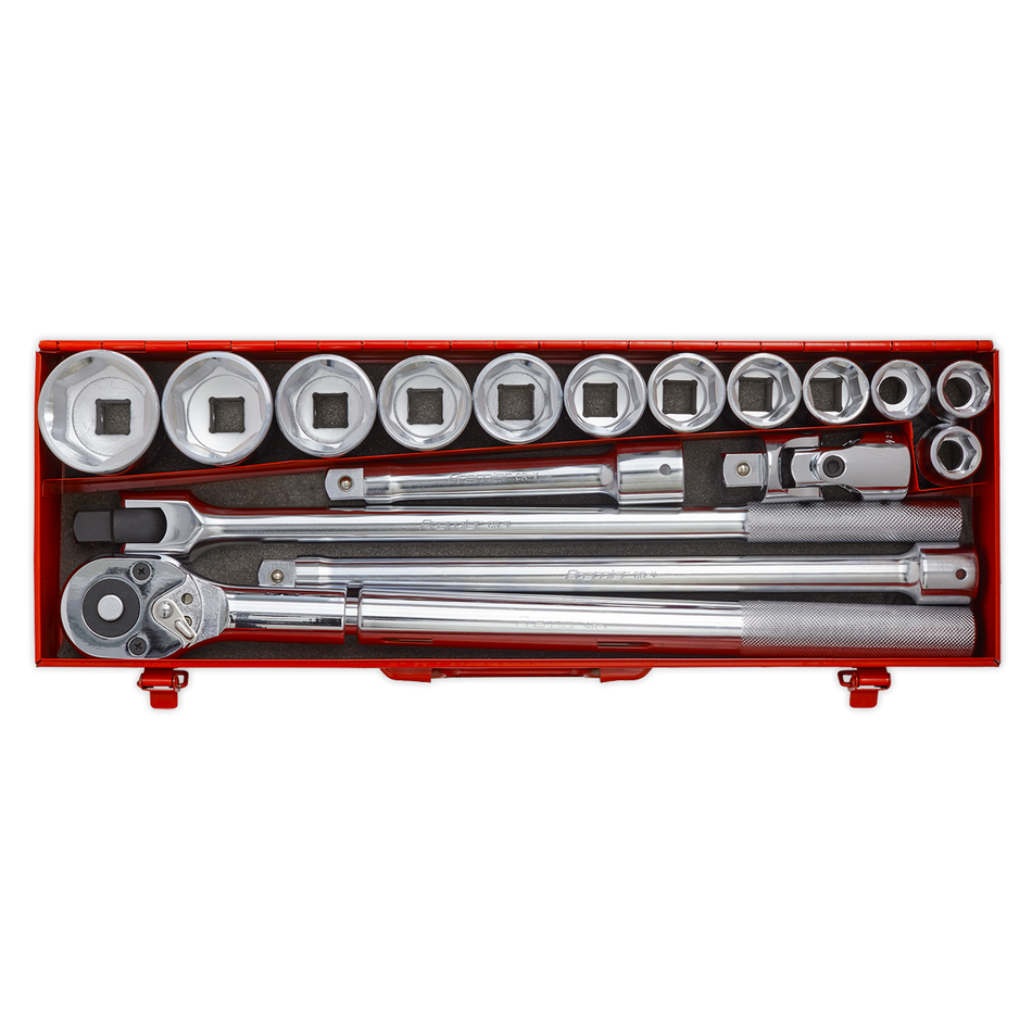 Sealey AK2597 17pc 3/4"Sq Drive Socket Set