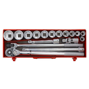 Sealey AK2597 17pc 3/4"Sq Drive Socket Set