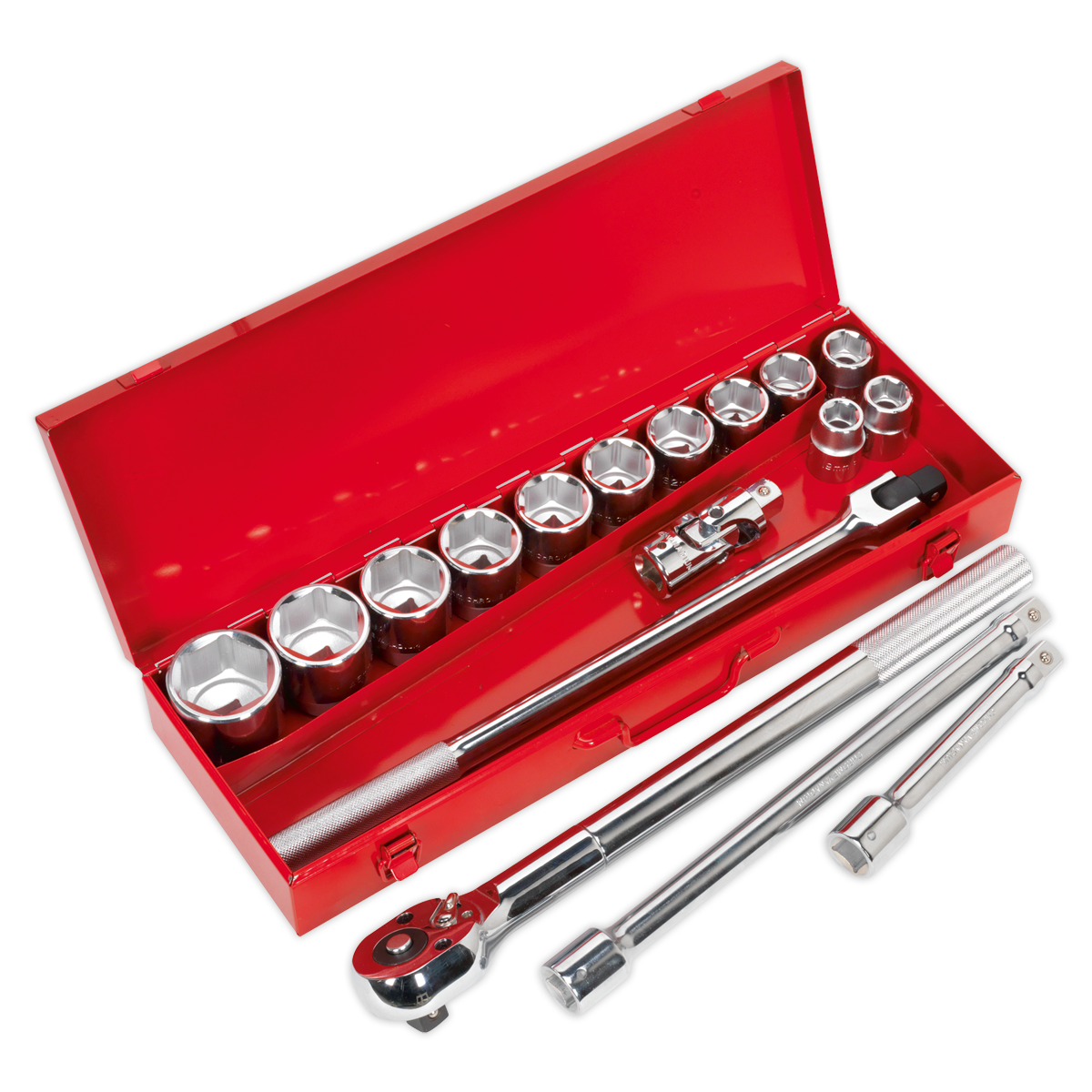 Sealey AK2597 17pc 3/4"Sq Drive Socket Set