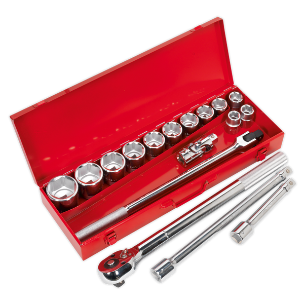 Sealey AK2597 17pc 3/4"Sq Drive Socket Set