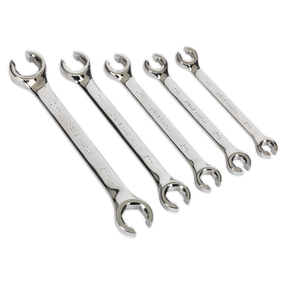 Sealey AK2651 5pc Flare Nut Spanner Set