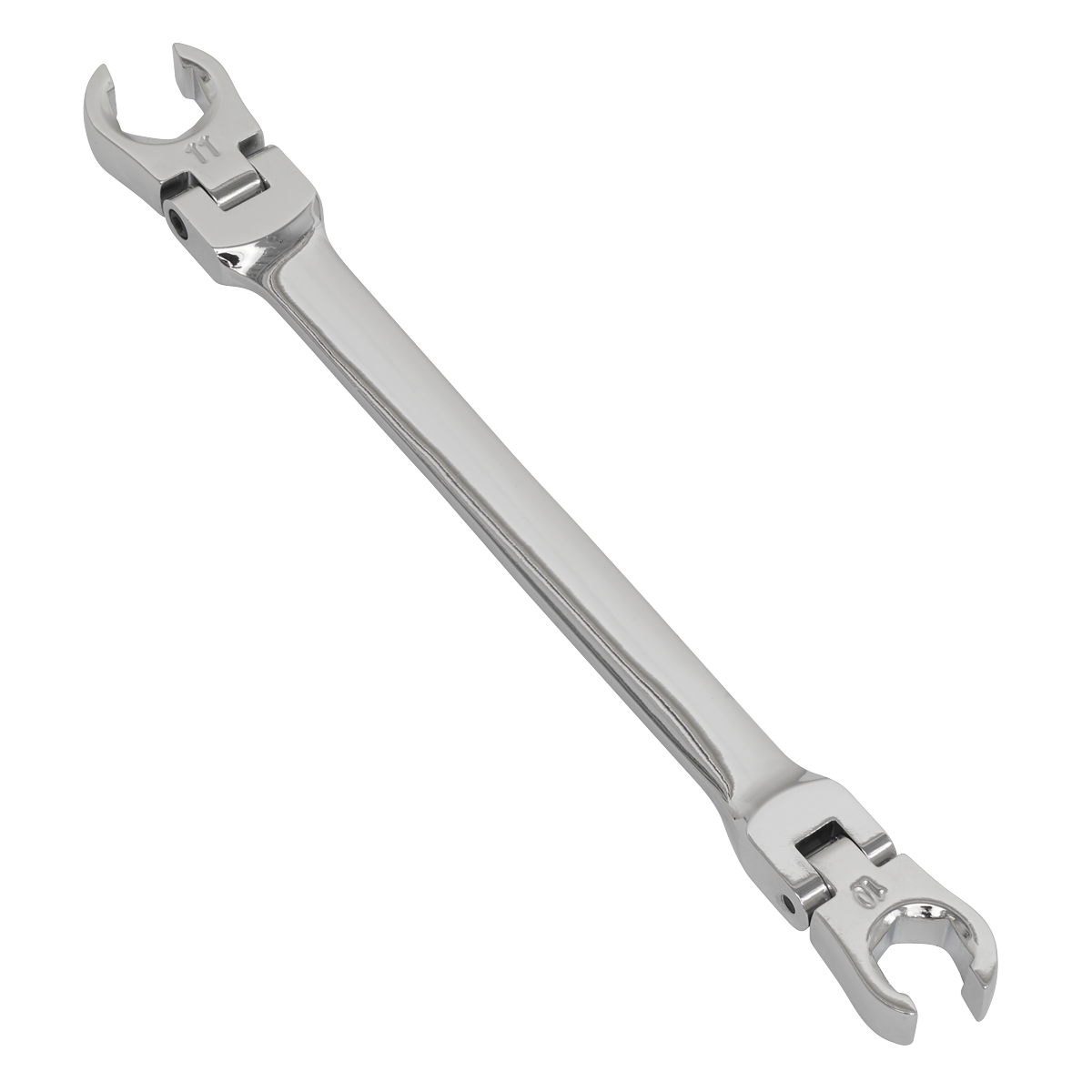 Sealey AK26521 10 x 11mm Flexi-Head Flare Nut Spanner