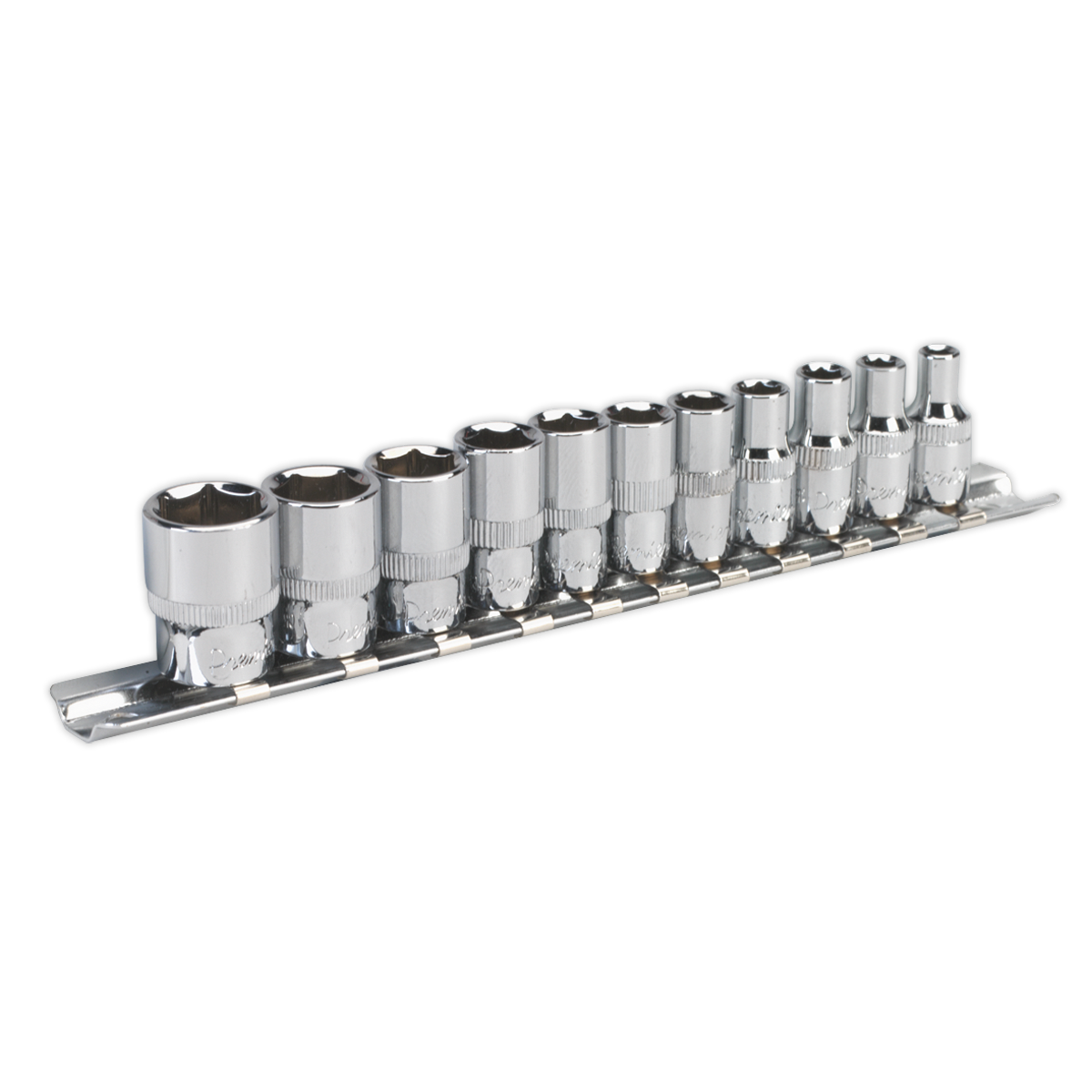 Sealey AK2670 11pc 1/4"Sq Drive WallDrive‚àö√á¬¨√Ü Socket Set - Imperial