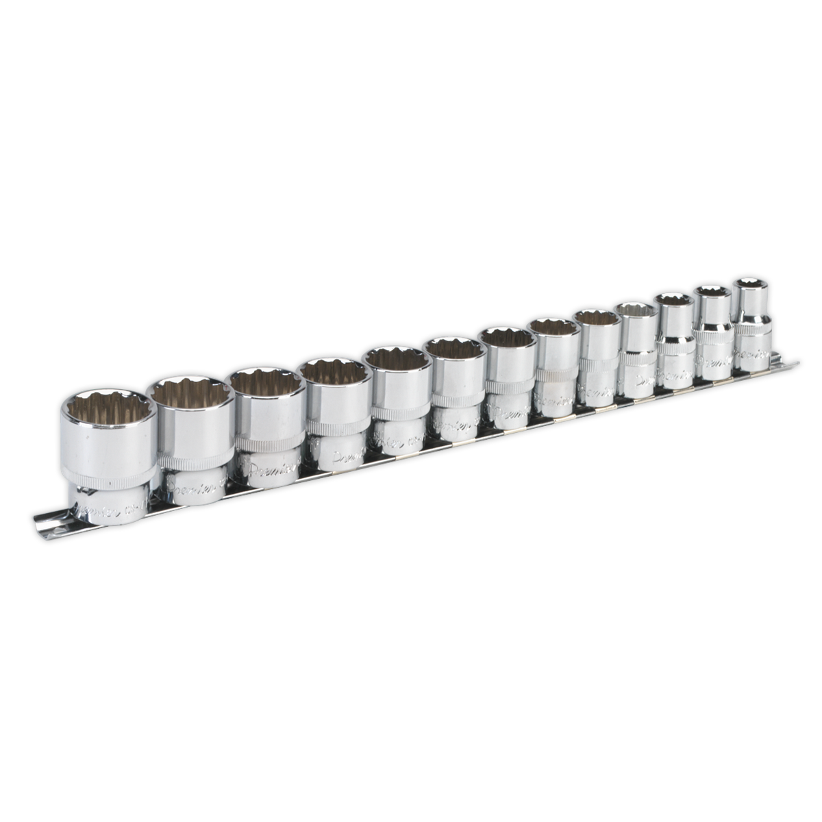 Sealey AK2674 13pc 1/2"Sq Drive 12pt WallDrive‚àö√á¬¨√Ü Socket Set - Imperial