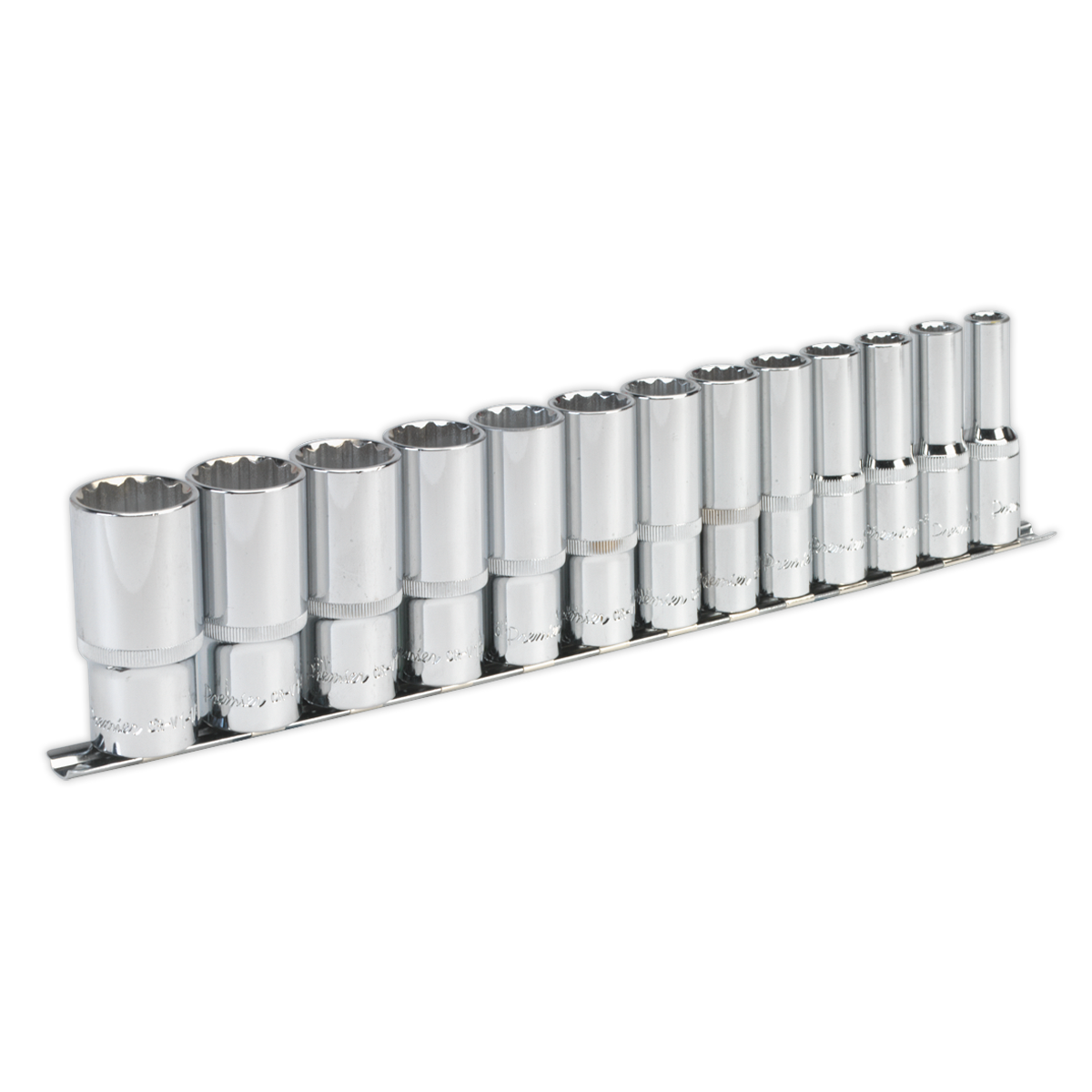 Sealey AK2675 13pc 1/2"Sq Drive 12pt Deep WallDrive‚àö√á¬¨√Ü Socket Set - Imperial