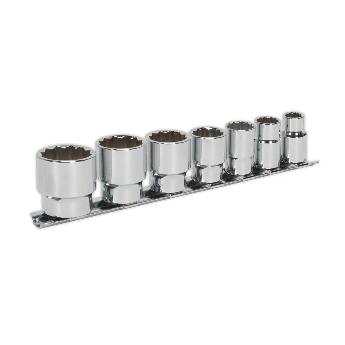 Sealey AK2676 7pc 3/8"Sq Drive Whitworth Socket Set