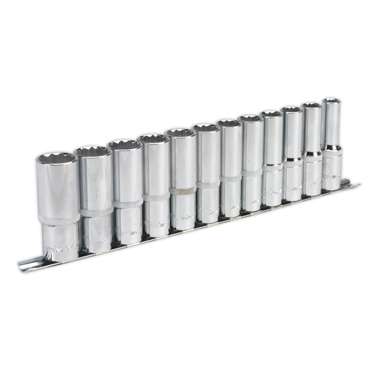 Sealey AK2685 12pc 1/2"Sq Drive 12pt Deep WallDrive‚àö√á¬¨√Ü Socket Set