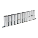 Sealey AK2685 12pc 1/2"Sq Drive 12pt Deep WallDrive√Ç¬Æ Socket Set