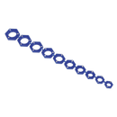 Sealey AK27095 10pc Magnetic Socket Insert Set