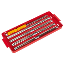 Sealey AK272 1/4", 3/8" & 1/2"Sq Drive Socket Rail Tray