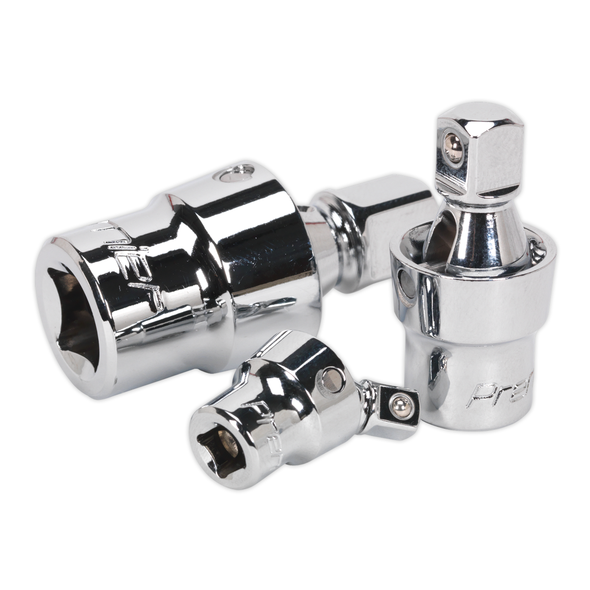 Sealey AK27371 3pc Universal Joint Set