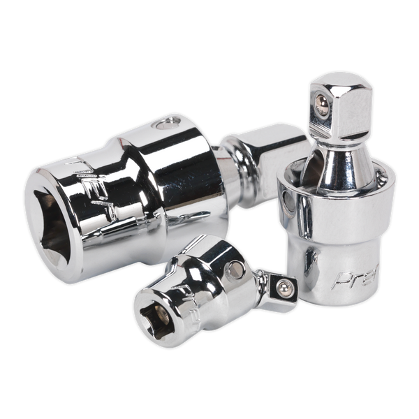 Sealey AK27371 3pc Universal Joint Set