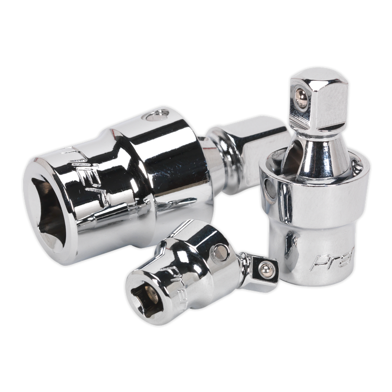 Sealey AK27371 3pc Universal Joint Set