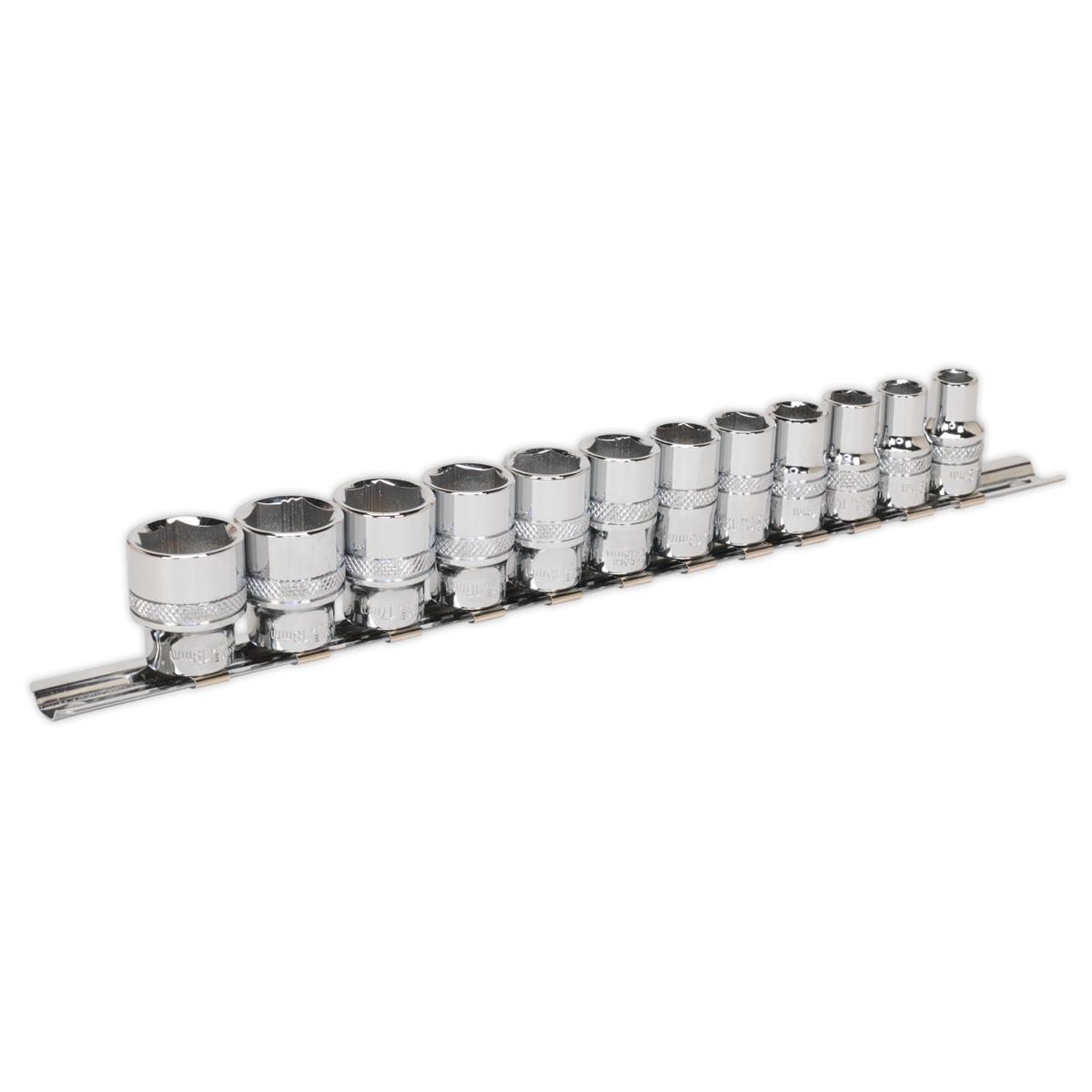 Sealey AK2741 12pc 3/8"Sq Drive Lock-On‚àö¬¢‚Äö√Ñ√ª¬¨¬¢ Socket Set