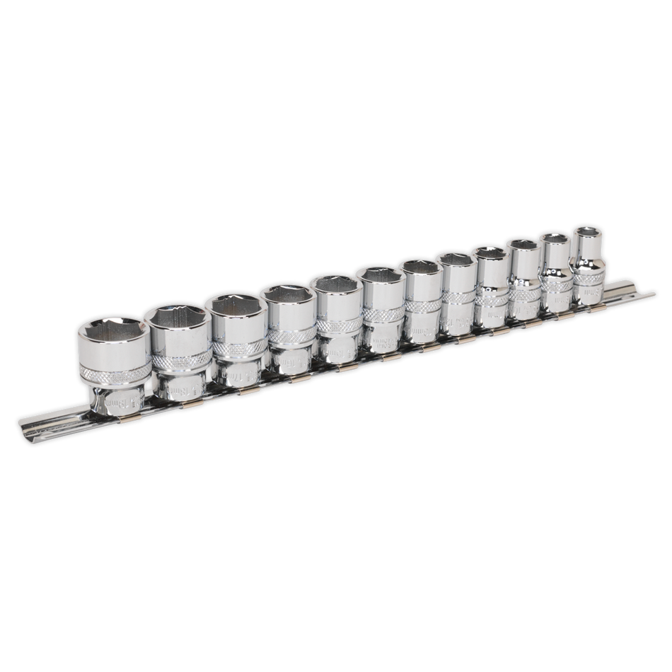 Sealey AK2741 12pc 3/8"Sq Drive Lock-On‚àö¬¢‚Äö√Ñ√ª¬¨¬¢ Socket Set