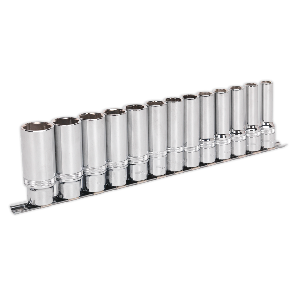 Sealey AK2745 13pc 1/2"Sq Drive Deep Lock-On‚àö¬¢‚Äö√Ñ√ª¬¨¬¢ Socket Set