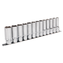Sealey AK2745 13pc 1/2"Sq Drive Deep Lock-On‚àö¬¢‚Äö√Ñ√ª¬¨¬¢ Socket Set