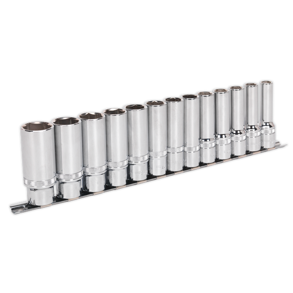 Sealey AK2745 13pc 1/2"Sq Drive Deep Lock-On√¢‚Äû¬¢ Socket Set